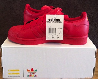 superstar slip on homme rouge